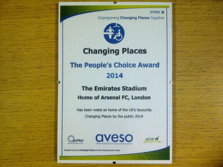 Changing Places Award