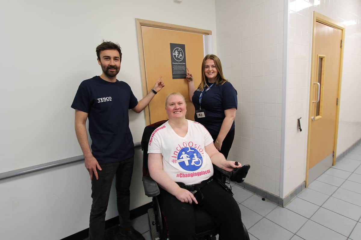 Aveso help disabled shoppers with new Changing Places toilets in Tesco ...