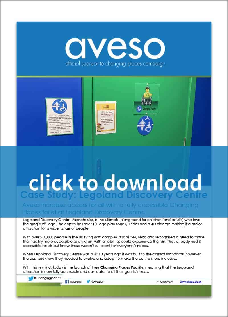 Legoland Discovery Centre Makes Play More Inclusive With A Changing Places Facility Aveso