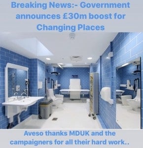 Government grant changing places